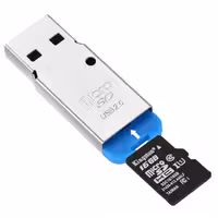 رم ریدر فلزی تک کاره رنگ بنفش