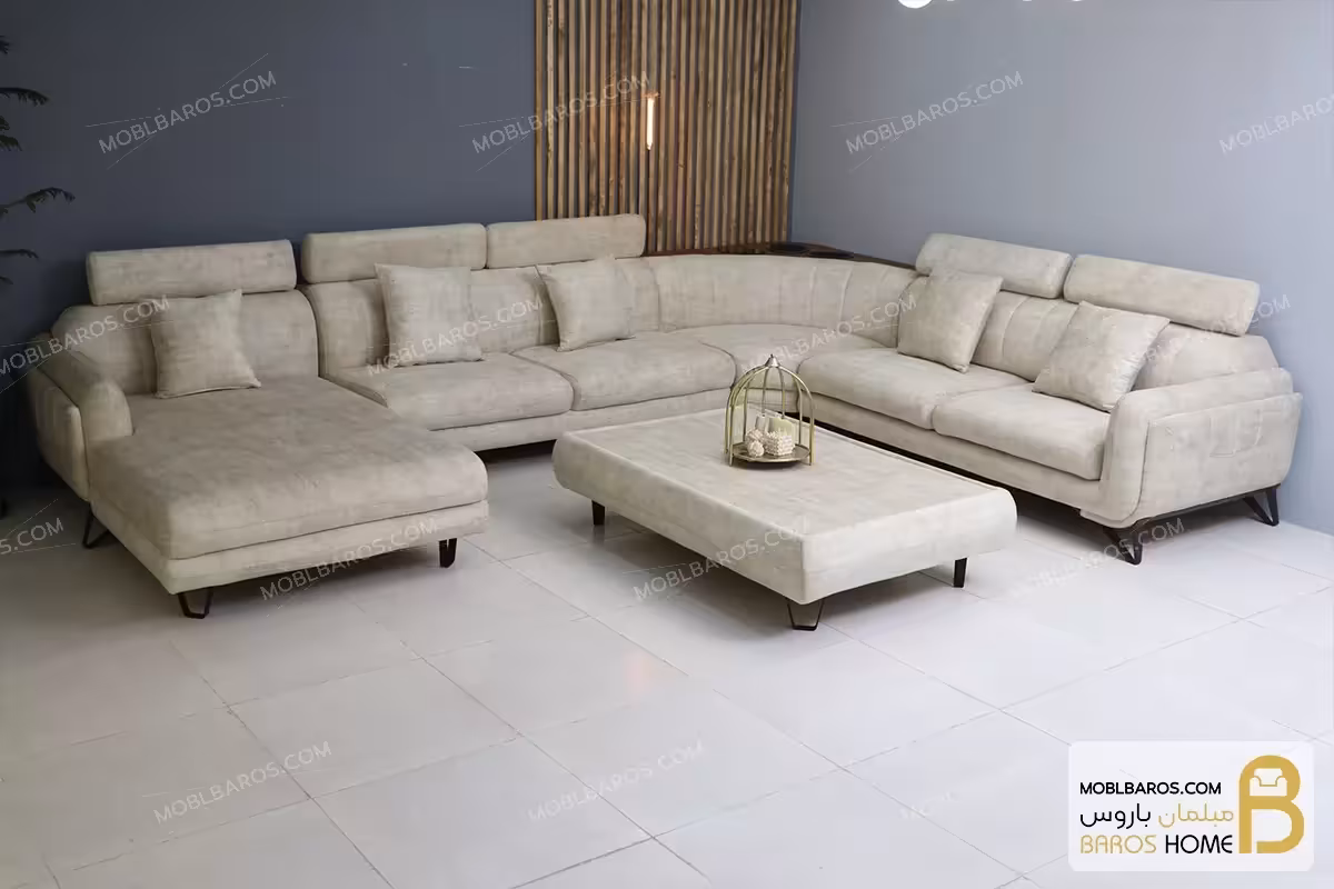 مبل ال مدرن و راحتی تخت خوابشو جدید مدل سی بل