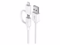 کابل شارژ دو سر دویا Devia Smart 2in1 cable 1m