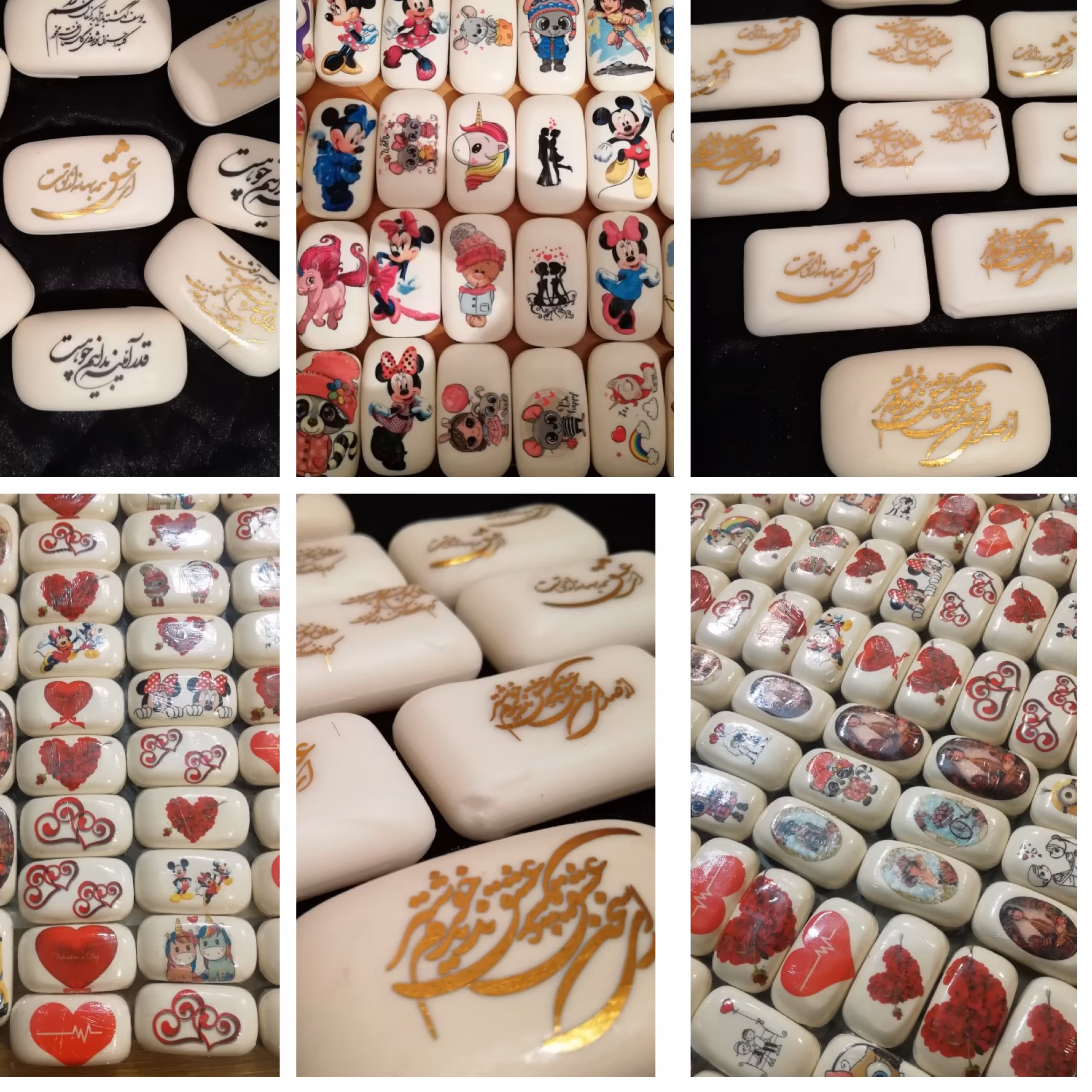 صابون طرح دار سیلیکونی