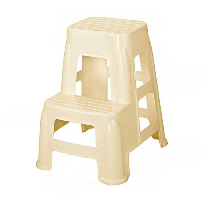 چهارپایه دو پله کوتاه ناصر پلاستیک