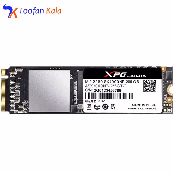 حافظه اس اس دی اینترنال ای دیتا مدل XPG SX8000 ظرفیت 256 گیگابایت