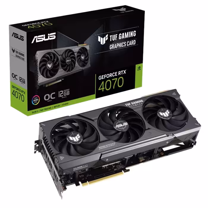 کارت گرافیک ایسوس TUF Gaming GeForce RTX 4070 OC Edition 12GB
