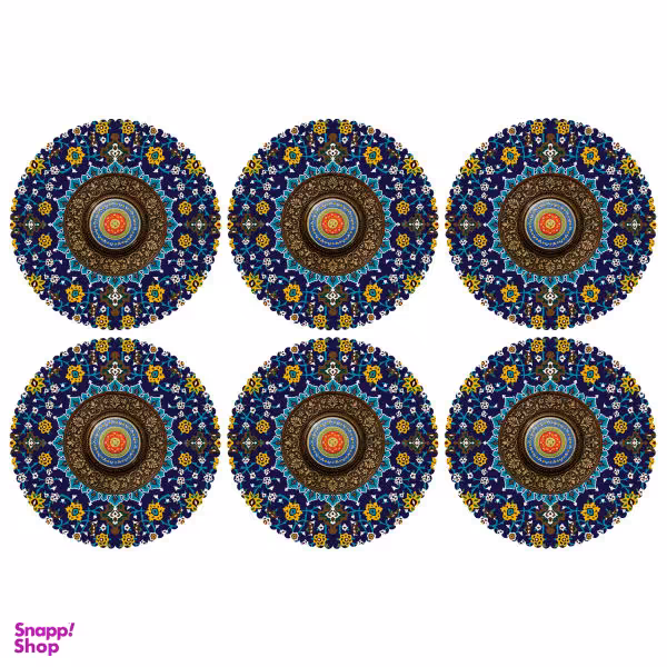 زیربشقابی مدل U2-42414 بسته 6 عددی