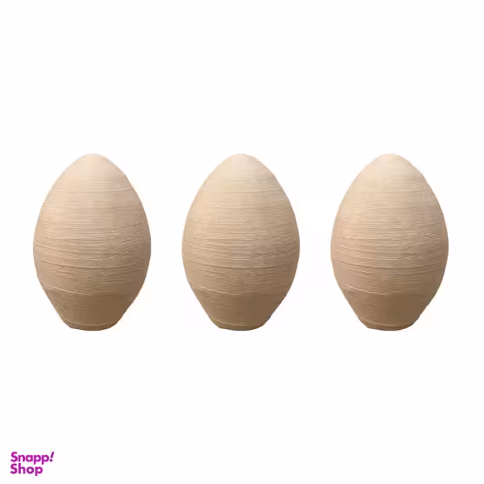 تخم مرغ سفالی کد BHR6 بسته 3عددی