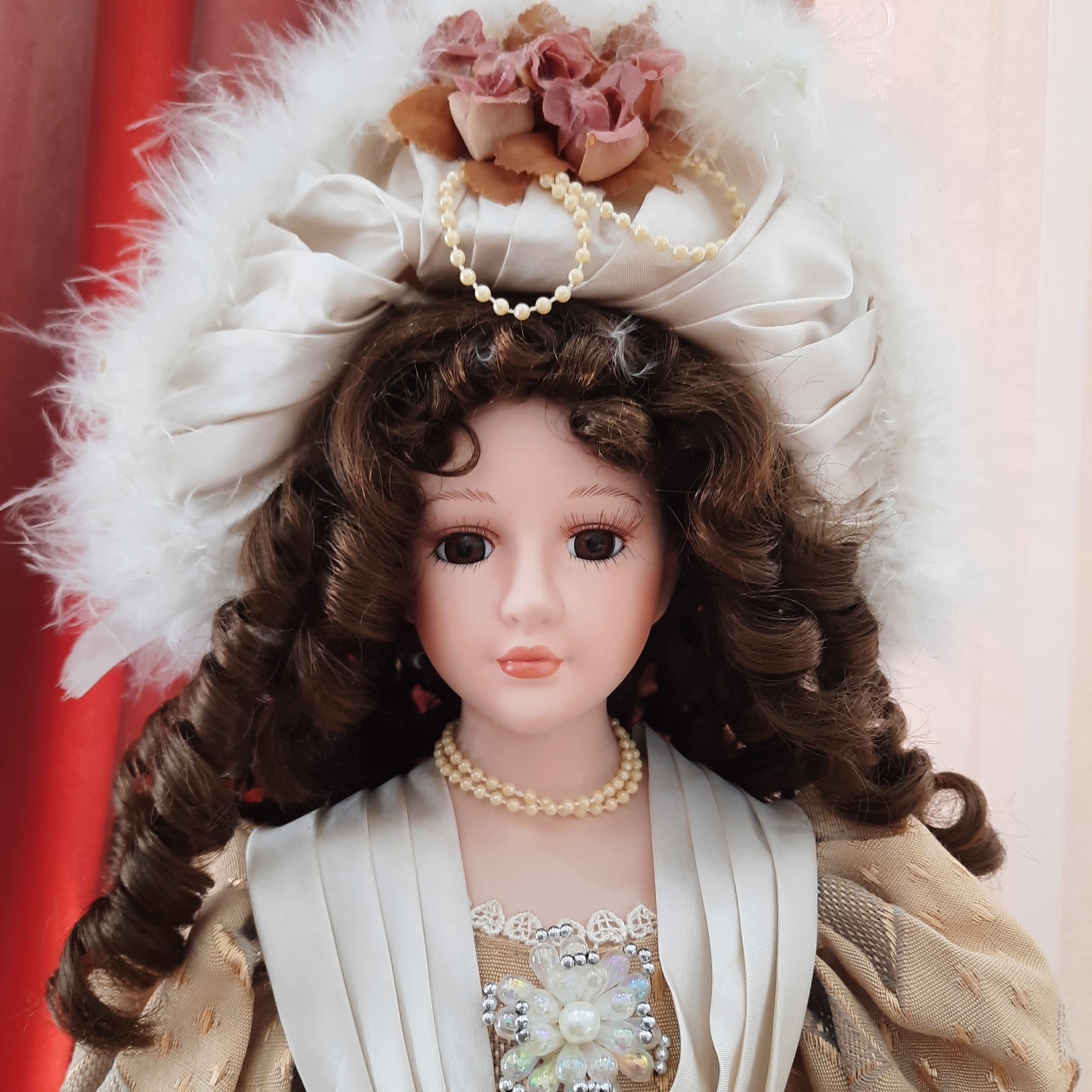 عروسک پرنسس سرامیکی موزیکال انگلیسی کد 268