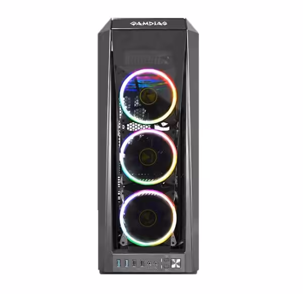 کیس Mid Tower گیم دیاس سری Talos مدل GAMDIAS P1A – Black