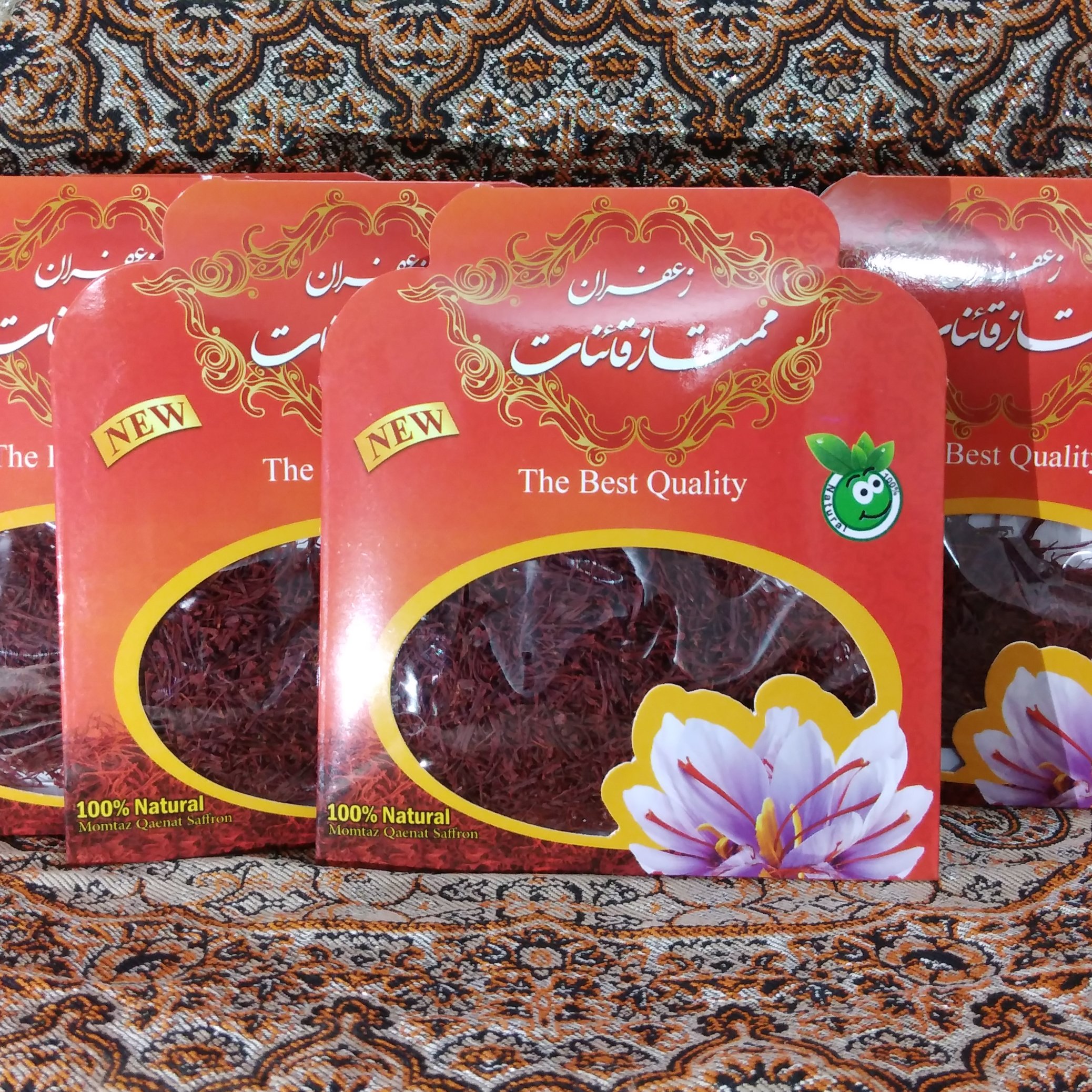زعفران سرگل  امساله قائنات نیم مثقال خالص رنگ و عطر عالی