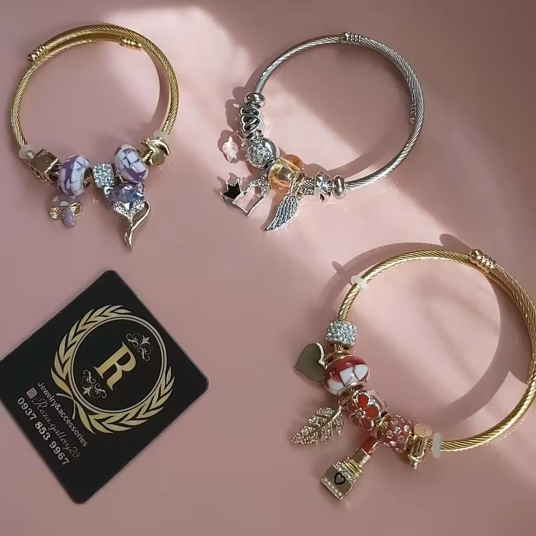 دستبند های رنگی پاندورا  فری سایزن و با هر استایل ست میشن