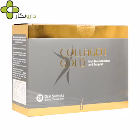 ساشه کلاژن گلد مو و ناخن