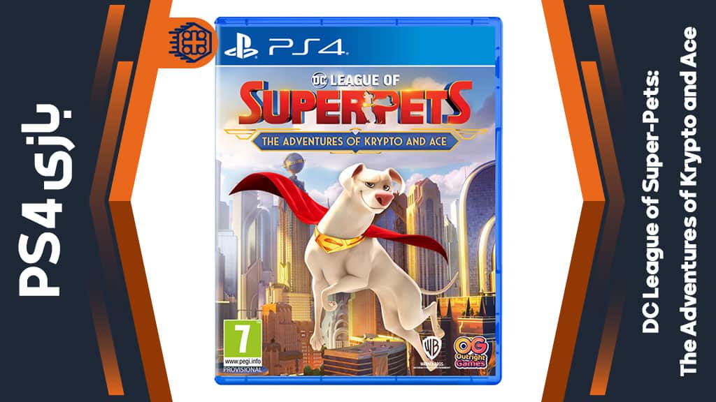 دیسک بازی DC League of Super-Pets: The Adventures of Krypto and Ace – مخصوص PS4