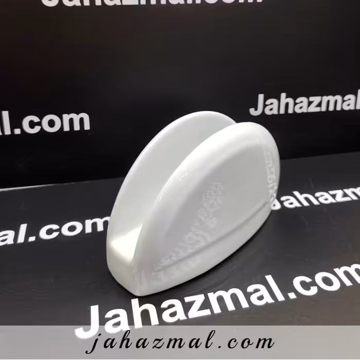 جای دستمال هتلی سفید چینی تقدیس