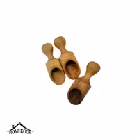 پیمانه ادویه 3 عددی چوبی