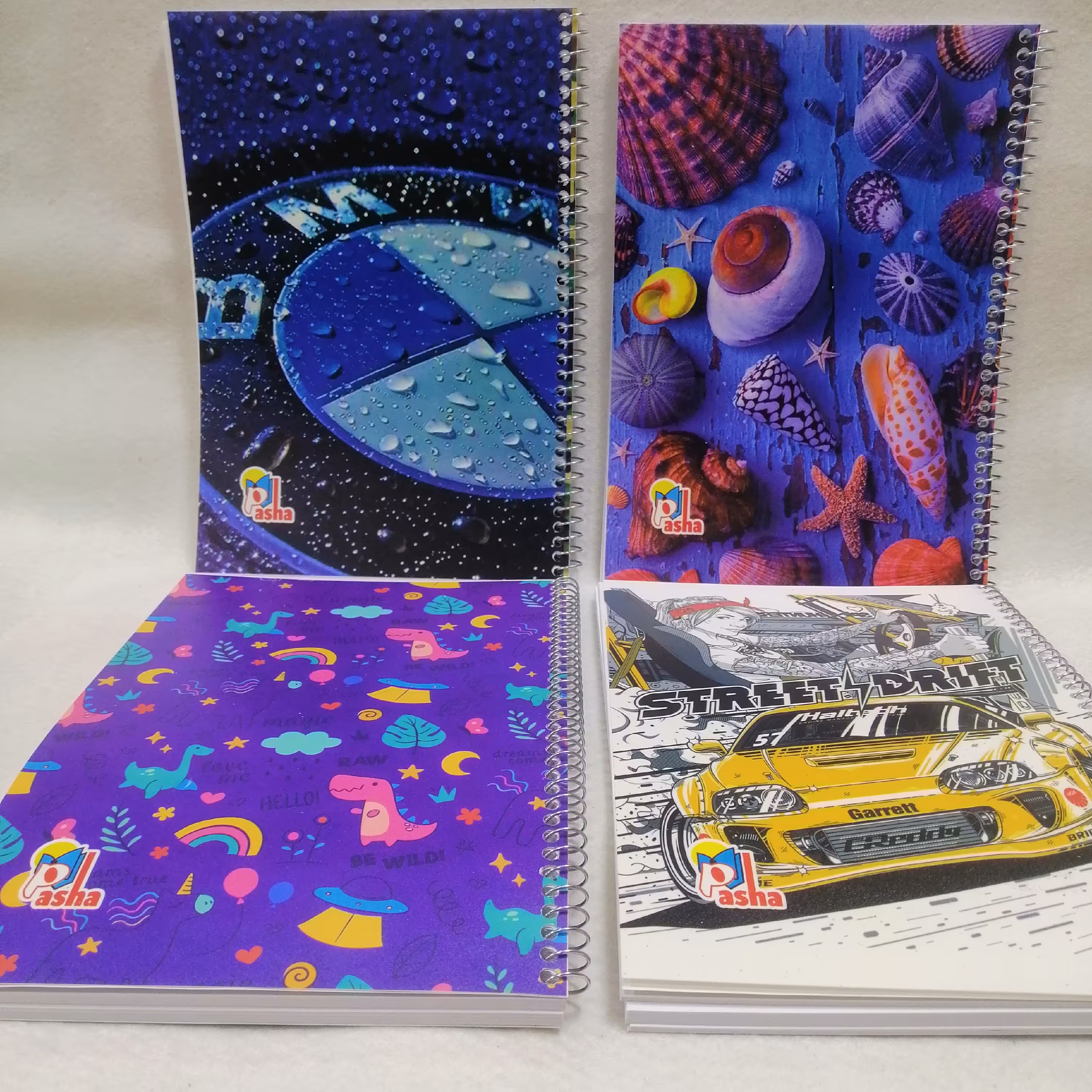 دفتر 80 برگ جلد طلقی