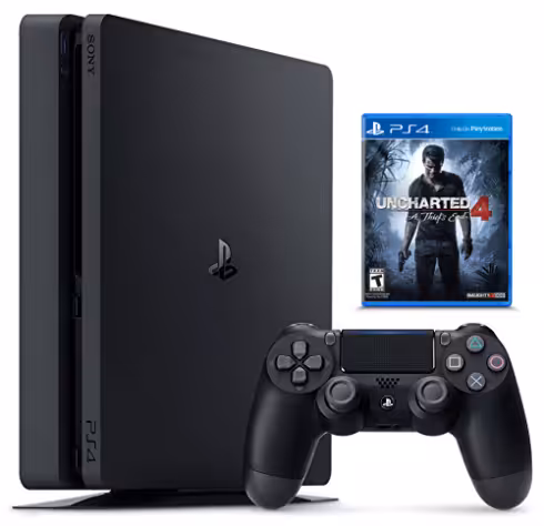 کنسول بازی سونی پلی استیشن 4 اسلیم 1 ترابایت همراه بازی Uncharted 4
