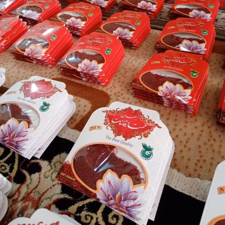 زعفران سرگل معمولی یک مثقالی 100عددی(کلی)