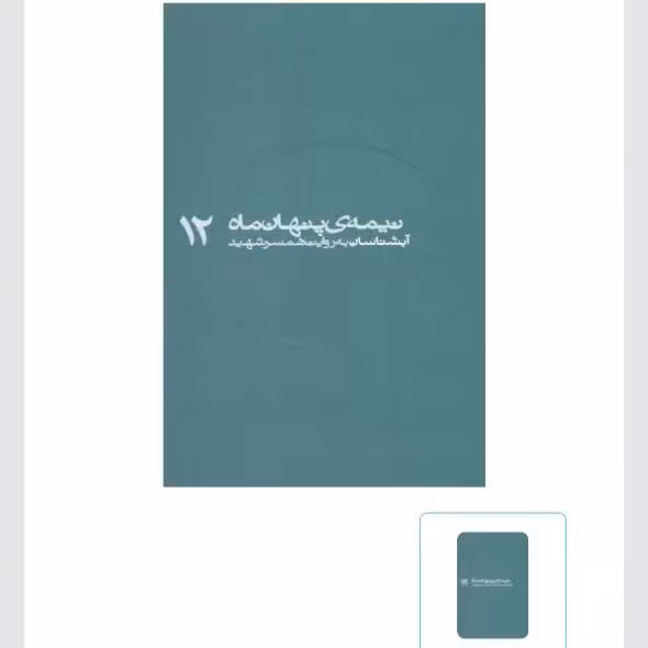 کتاب  نیمه ی پنهان ماه 12: آبشناسان به روایت همسر شهید ناشر روایت فتح 
اثر مرجان فولادوند کتاب نیمه پنهان ماه