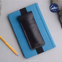 کیف قلم تمام چرم طبیعی برند سواری SAVARI