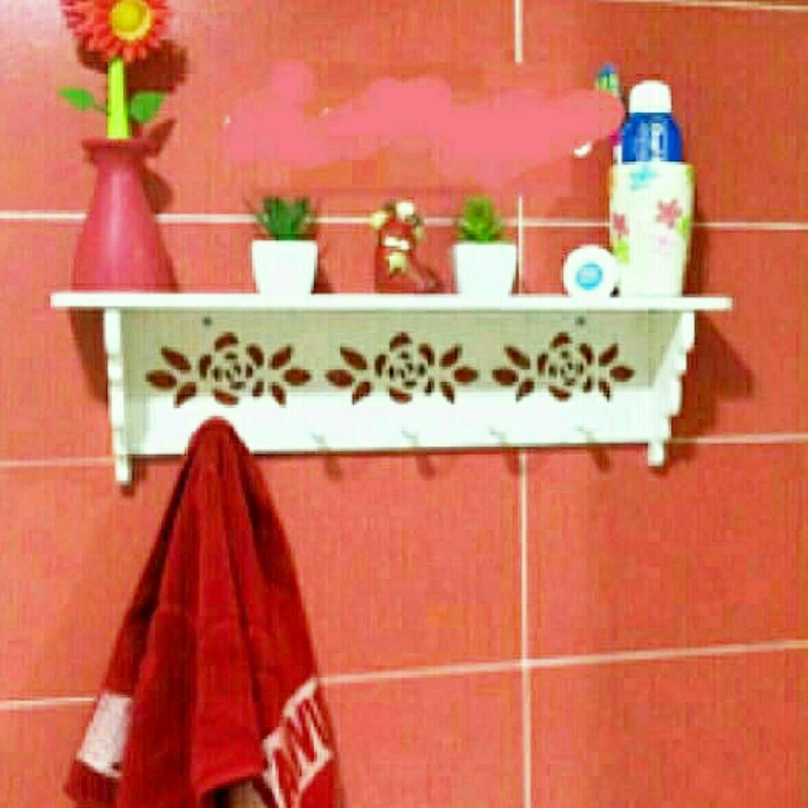 شلف طاقچه گل رز