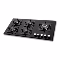 اجاق گاز صفحه ای اخوان 5 شعله سری گیتا مدل Gi139-S