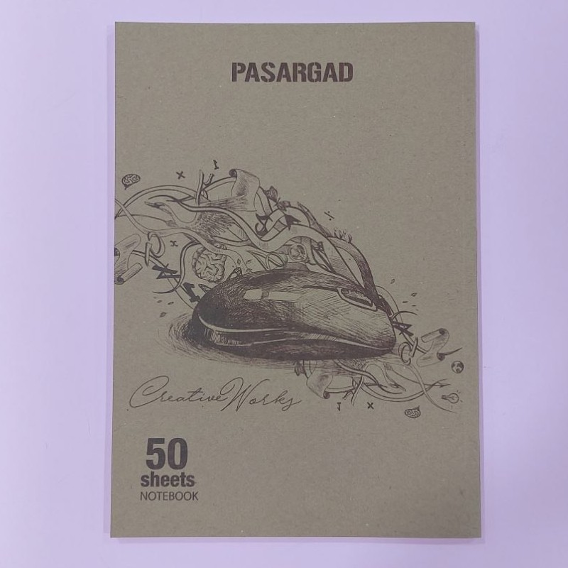 دفتر مشق 50 برگ پاسارگارد