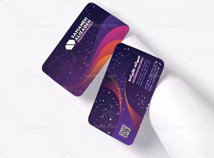 کارت ویزیت پزشک مامایی | گرافیک با طعم تربچه