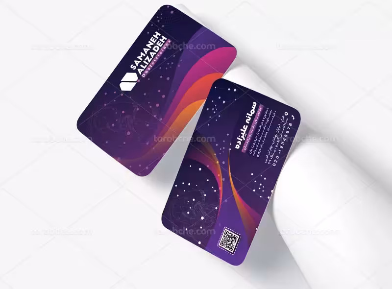 کارت ویزیت پزشک مامایی | گرافیک با طعم تربچه