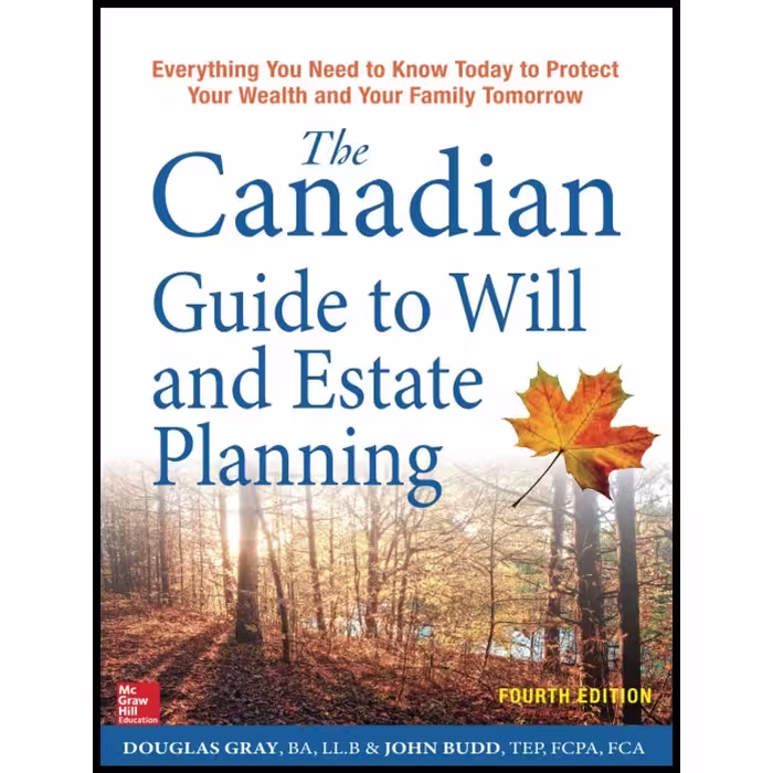 کتاب زبان اصلی The Canadian Guide to Will and Estate Planning