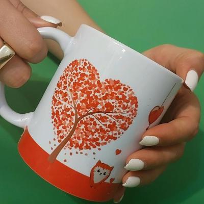 ماگ طرح عشق