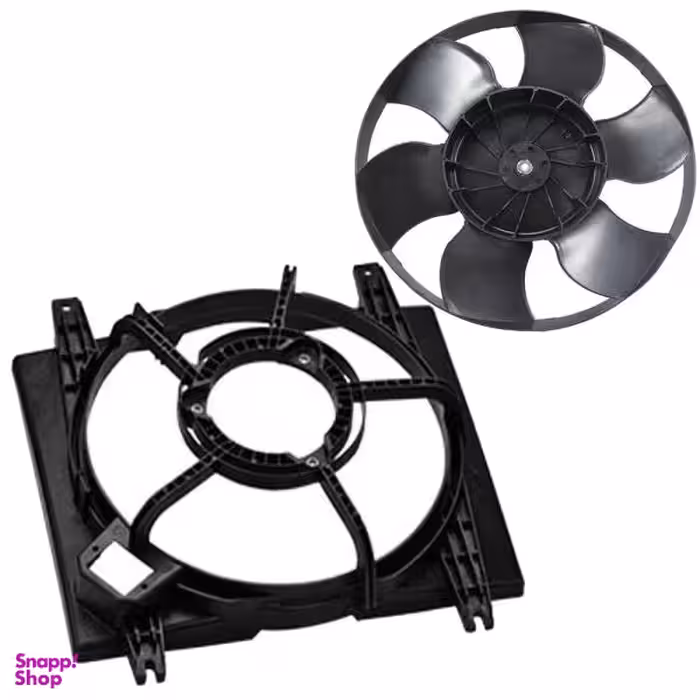 پروانه فن کولر یدک چی کد 120-82115 مناسب برای پراید مجموعه 2 عددی