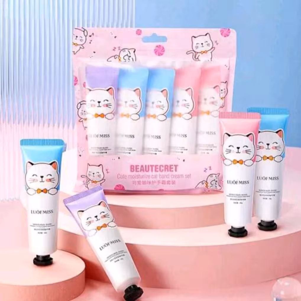 پک کرم 5تایی دست گربه ای