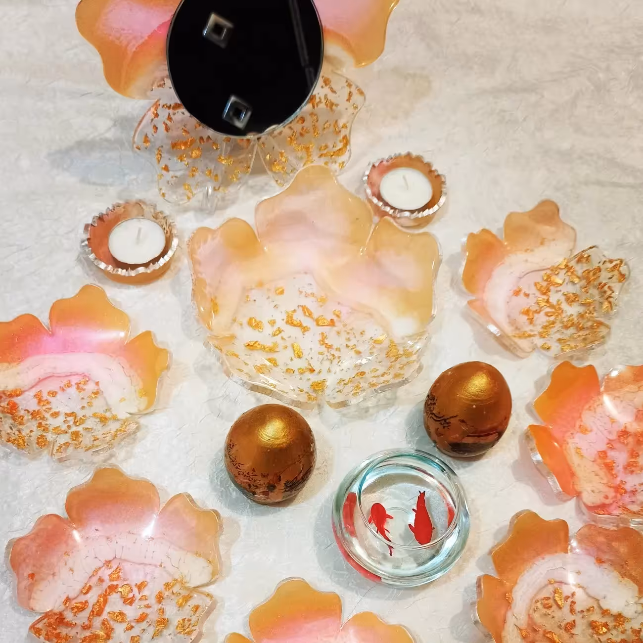 هفت سین رزینی از دست سازه های سمیرا