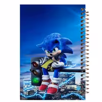 دفتر شطرنجی مشایخ طرح سونیک کد CH16