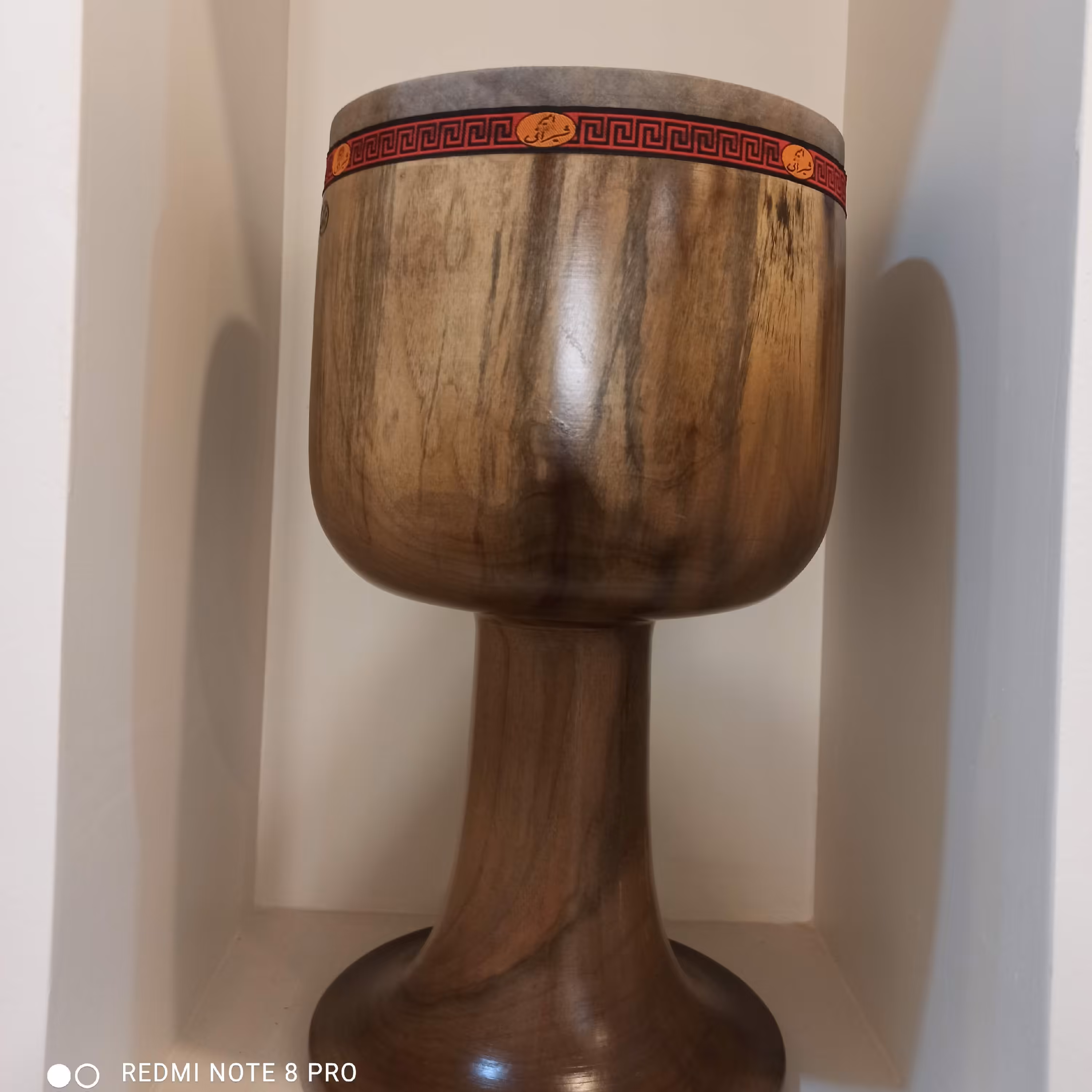 تنبک سه مهر ویژه گردو یک تکه شیرانی 