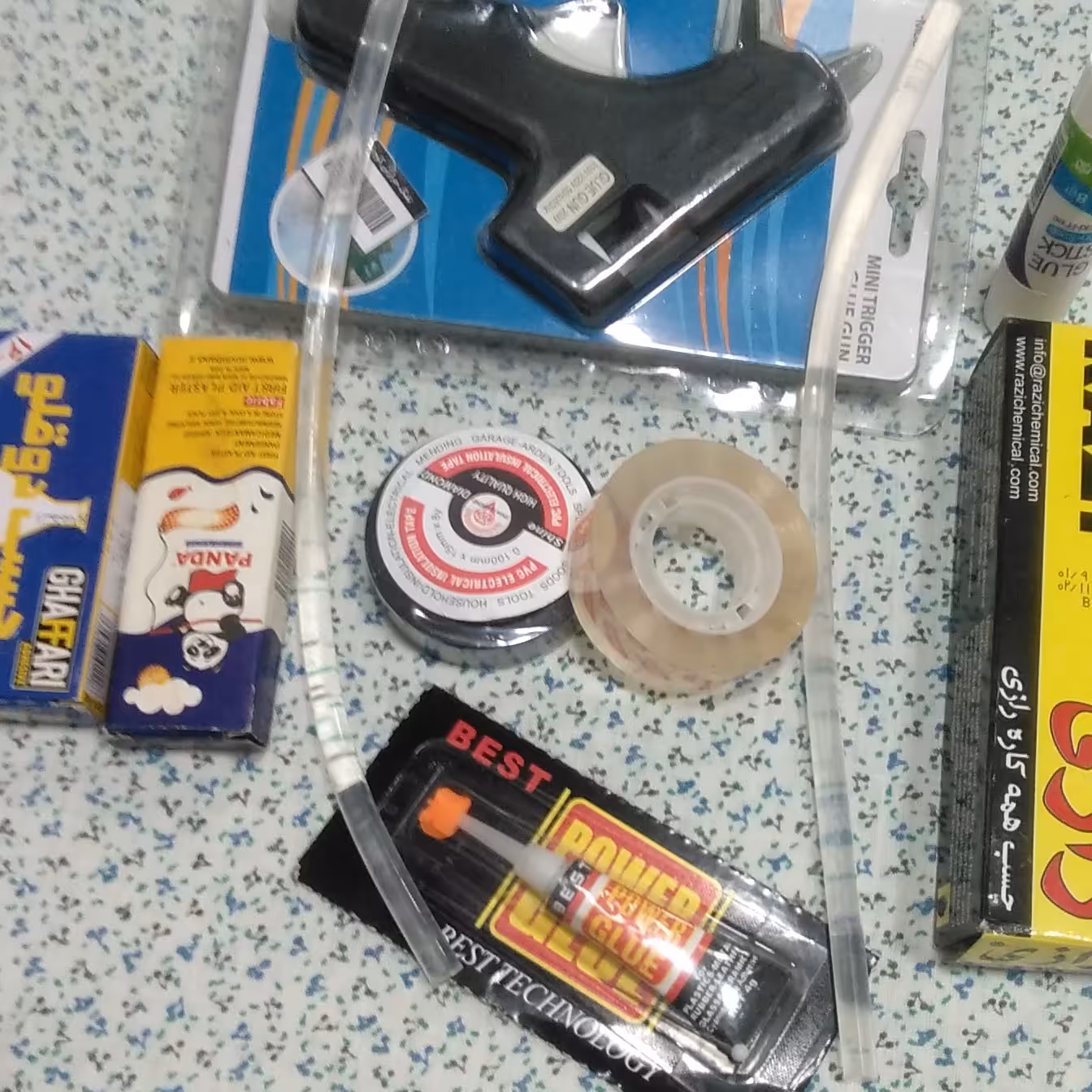    چسب پک 10عددی