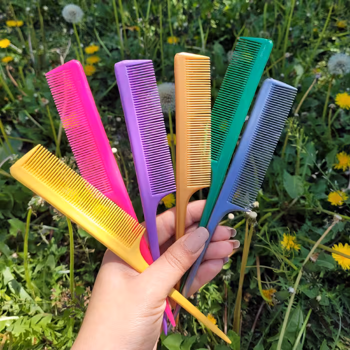 شونه دم باریک رنگی