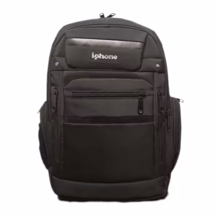 کوله پشتی حرفه ای  اسپرت مدرسه ای ،مسافرتی،جنس دیبا خارجی زیپ و سرزیپ 10 جنس دیبا خارجی رنگ مشکی