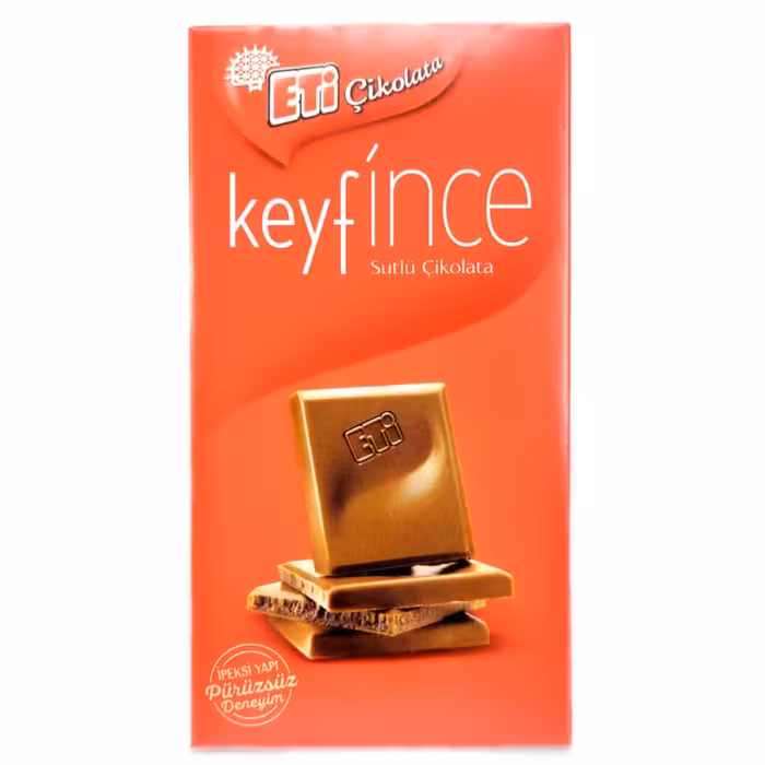 شکلات تلخ تبلتی تخته ای کیفینس اتی 70 گرمی ETI