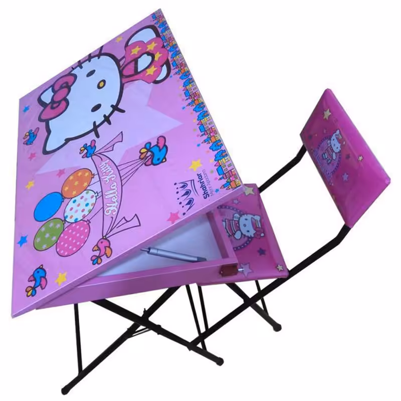 میزتحریر تاشو به همراه صندلی 