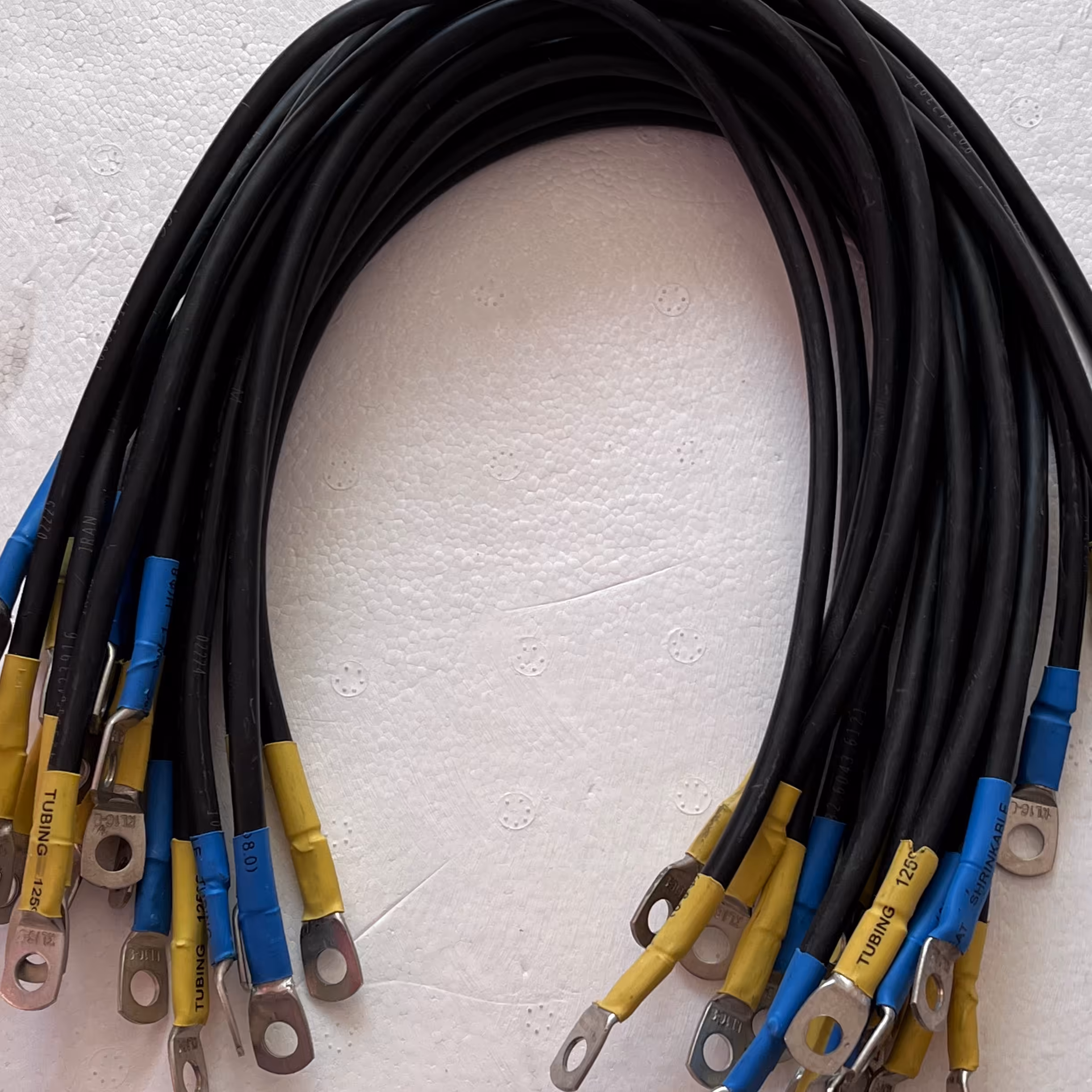 کابل اتصال بدنه و تقویتی 60 سانت تمام مس نمره 8-16