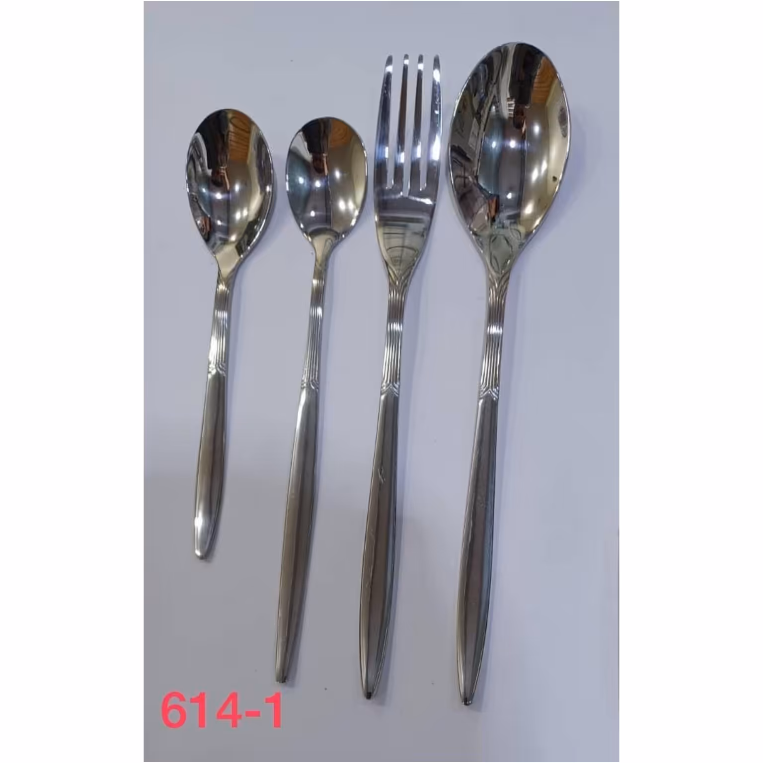 سرویس قاشق چنگال  یونیک 120پارچه 24نفره استیل  حک یونیک بسیا ر زیبا 