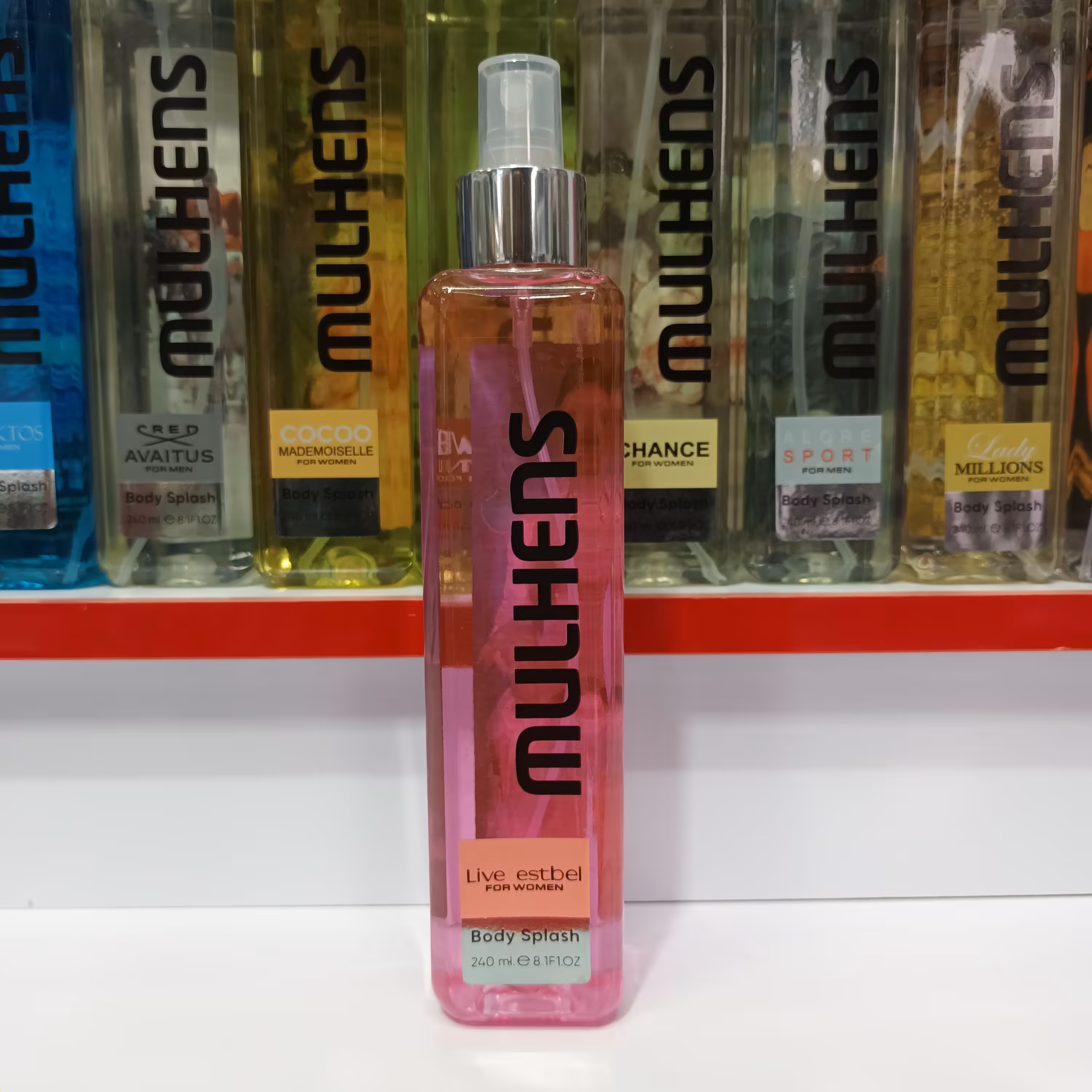 بادی اسپلش مولهنس مدل لاویست بل رایحه گرم و شیرین حاوی گلیسیرین و آلوورا حجم:240 میل