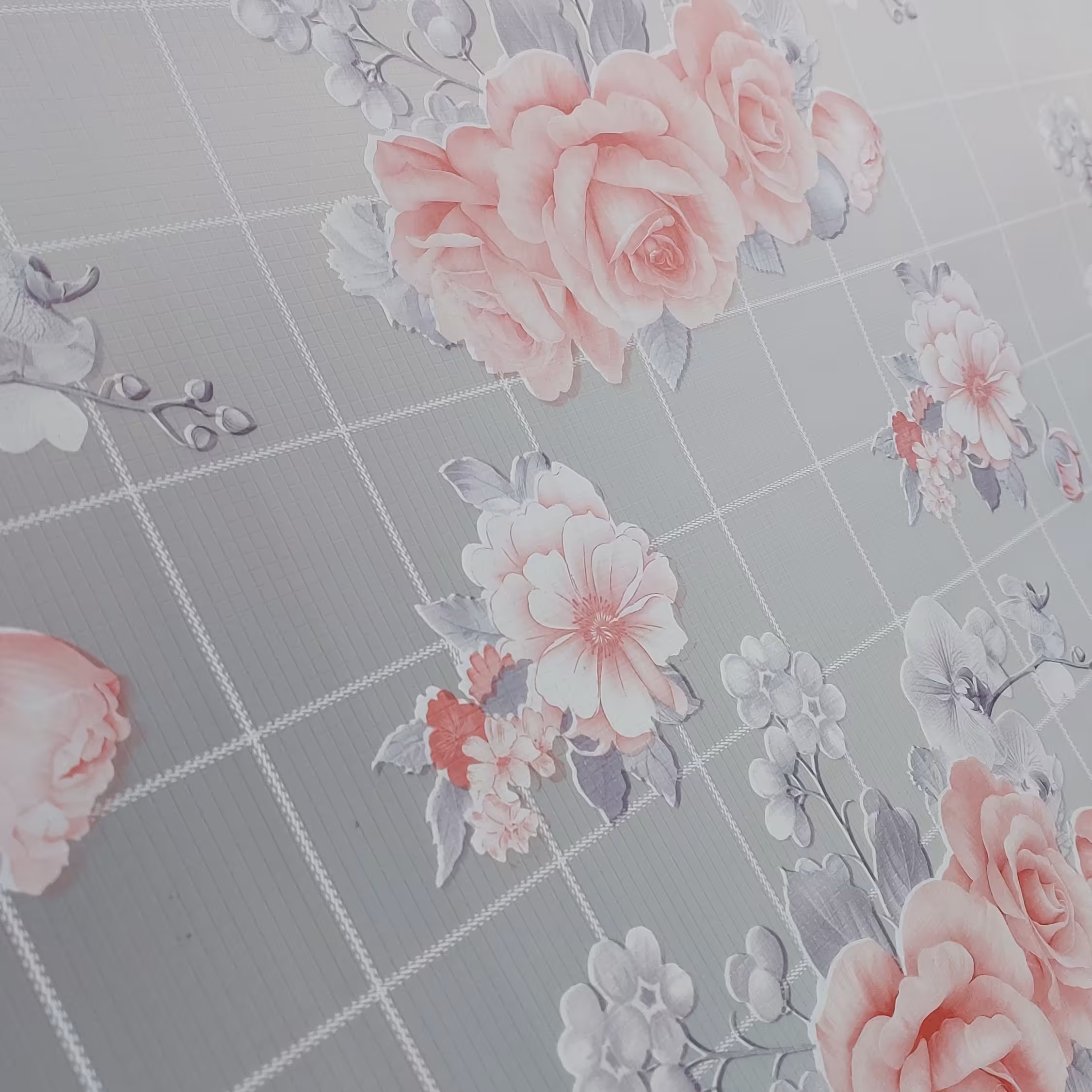 سفره متری ژله ای گلدار خارجی عرض140