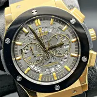 ساعت مردانه هابلوت موتور ژاپن+بدنه استیل+رنگ ثابت hublot