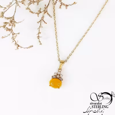 گردنبند طلاروس شرف الشمس کد 11584