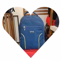 کوله پشتی کتان ساده 