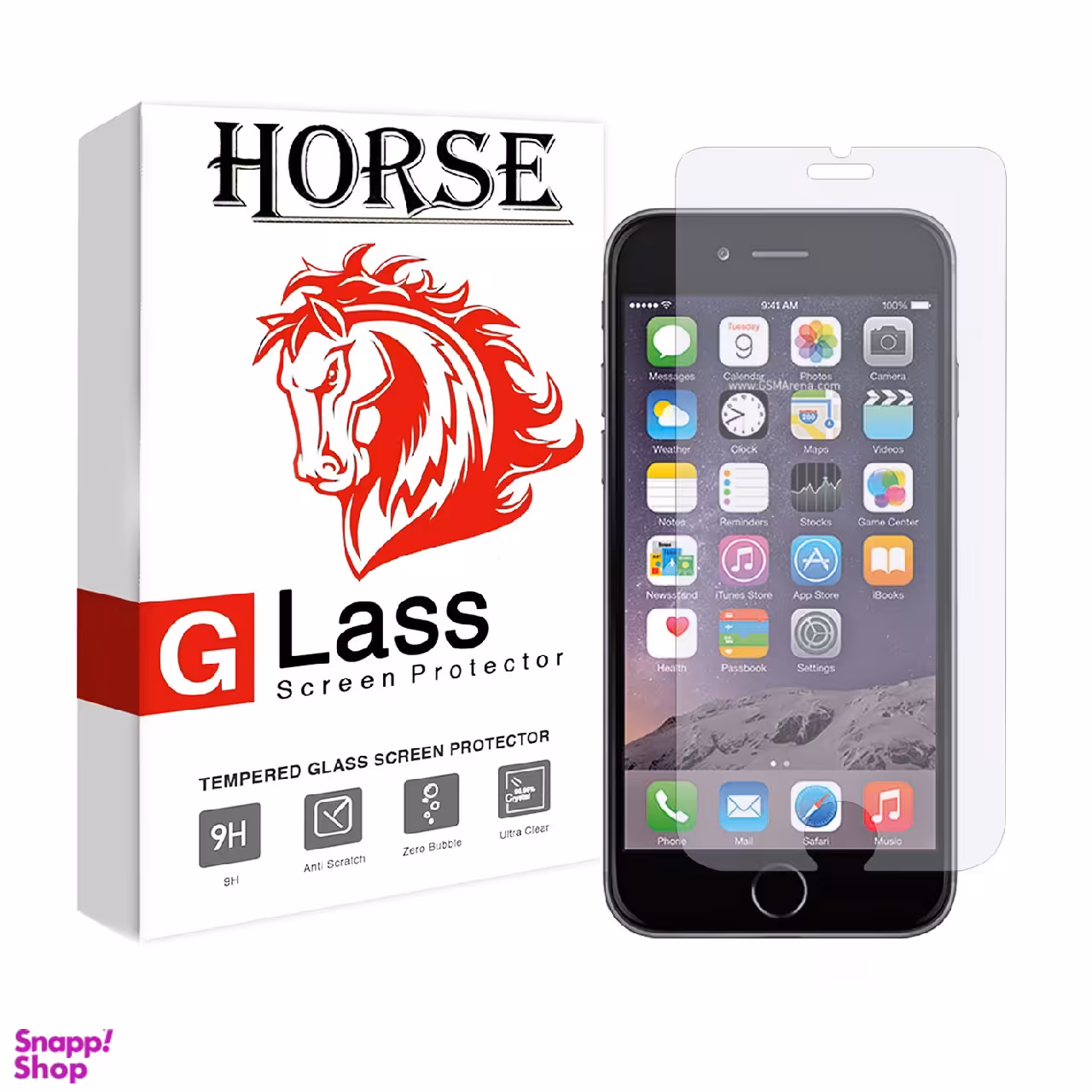 گلس ساده هورس (Horse) مدل apple iPhone 6