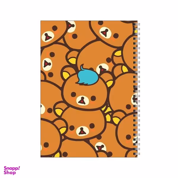 دفتر مشق 50 برگ بامبیلیپ طرح پترن خرس خرسی کد 2947287