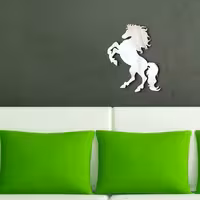 آیینه پلکسی پرشین استیکر طرح اسب