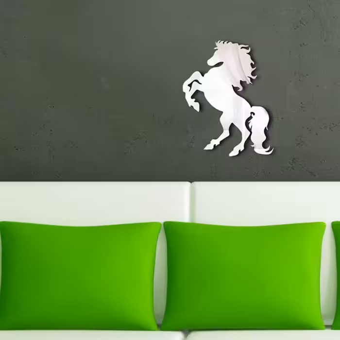 آیینه پلکسی پرشین استیکر طرح اسب
